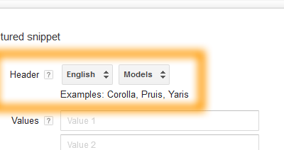 AdWords Updates Structured Snippets Headers and Adds Language Options