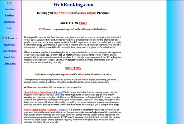 WebRanking’s New Website: A Fresh Look for 2024 and Beyond